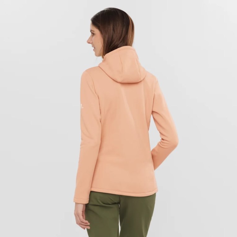 Casaco Salomon Essential Xwarm Feminino Abricó | PT B76108